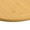 Chopping Boards 6 pcs Ã˜15.7"x0.6" Bamboo
