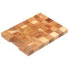 Chopping Board 15.7"x11.8"x1.5" Solid Wood Acacia