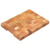 Chopping Board 15.7"x11.8"x1.5" Solid Wood Acacia